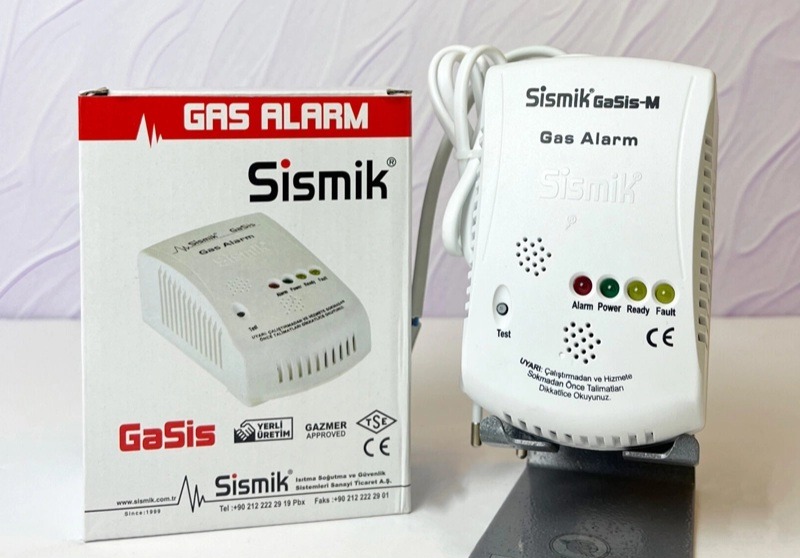 دتکتور نشت یاب گاز، منوکسید کربن و ترکیبی سیسمیک  sismik